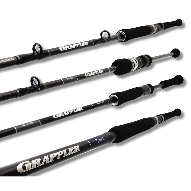 Shimano Grappler Type C Spinning Rods 3 Shimano Grappler Type C Spinning Rods