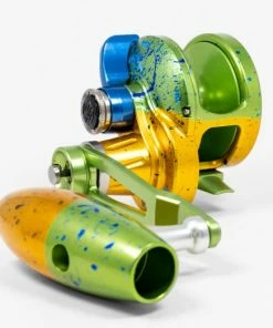 Conventional Reels Accurate Boss Valiant BV2-500N Two-Speed Lever Drag Reels