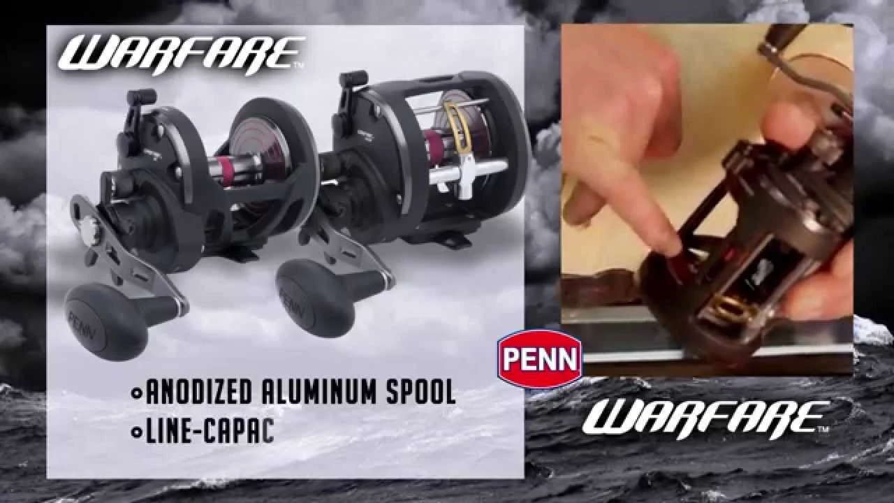 Conventional Reels Penn Warfare Star Drag Reels 5 Conventional Reels Penn Warfare Star Drag Reels - Image 3