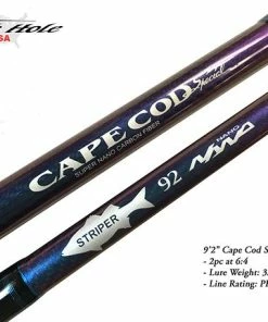 Surf Rods Black Hole USA Cape Cod Striper Surf Spinning Rods -Momoi Sales Store image 956