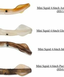 Soft Plastics Hogy 4.6 Inch Mini Squid (4 Pack)