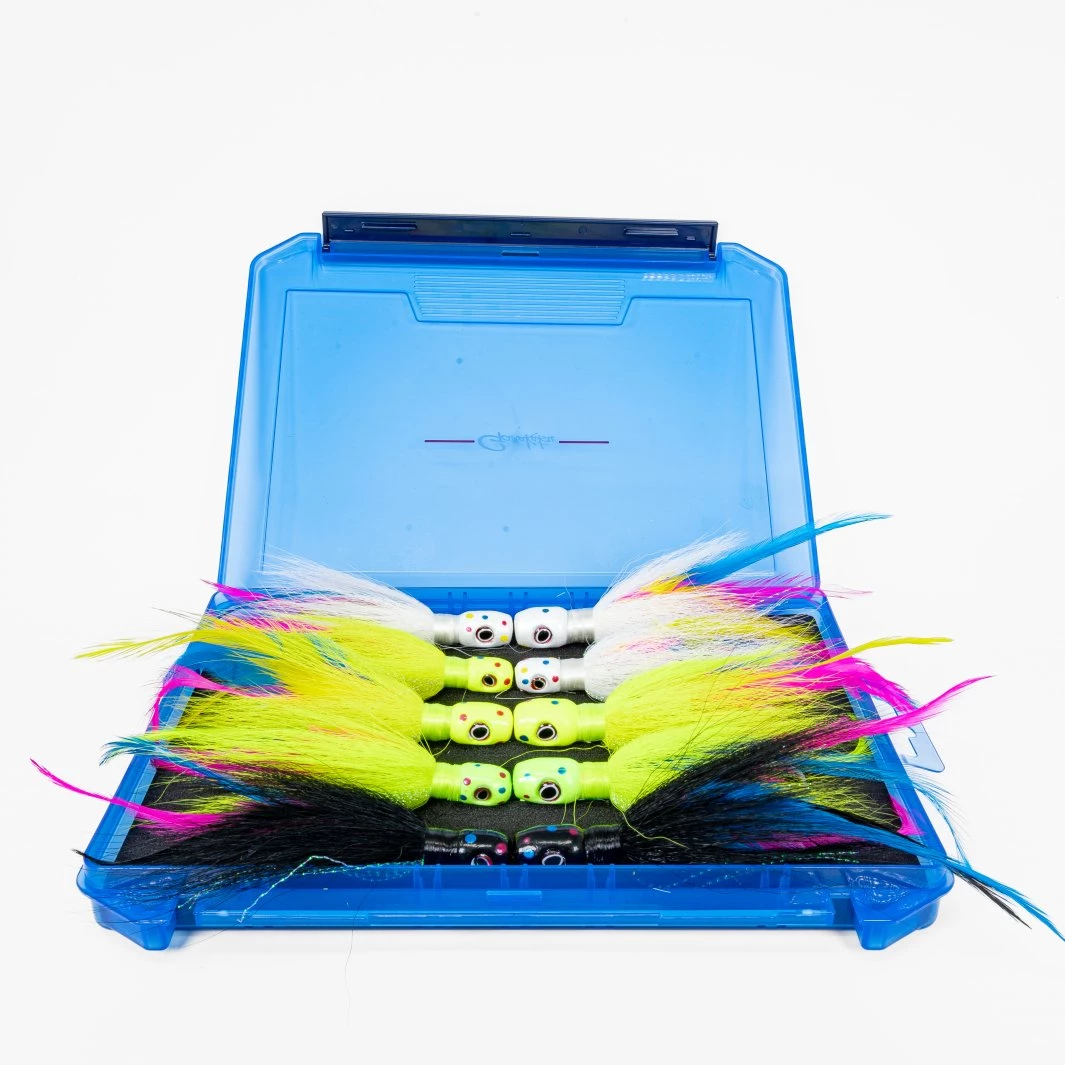 Jigs And Spoons S&S Bucktails John Skinner V2 Swing Hook Striped Bass Bucktail Bundle 3 Jigs And Spoons S&S Bucktails John Skinner V2 Swing Hook Striped Bass Bucktail Bundle