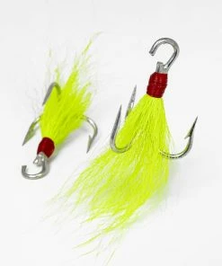 Lure Accessories S&S Bucktails Dressed Open Eye Treble Hooks