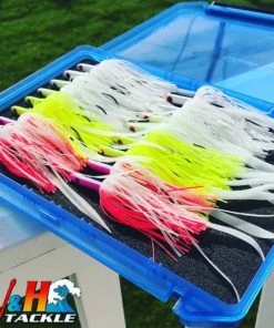 Lure Accessories Tsunami Glass Minnow Teaser W/ Silicone Skirt Bundle -Momoi Sales Store image 370