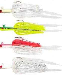 Lure Accessories Tsunami Glass Minnow Teaser W/ Silicone Skirt Bundle -Momoi Sales Store image 375