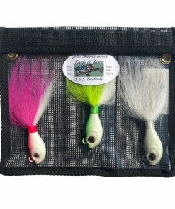 Jigs And Spoons S&S Bucktails John Skinner Swing Hook Fluke Bucktail Bundle