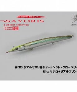 Hard Baits Little Jack SAYORIS 182mm Sinking Pencil -Momoi Sales Store image 525