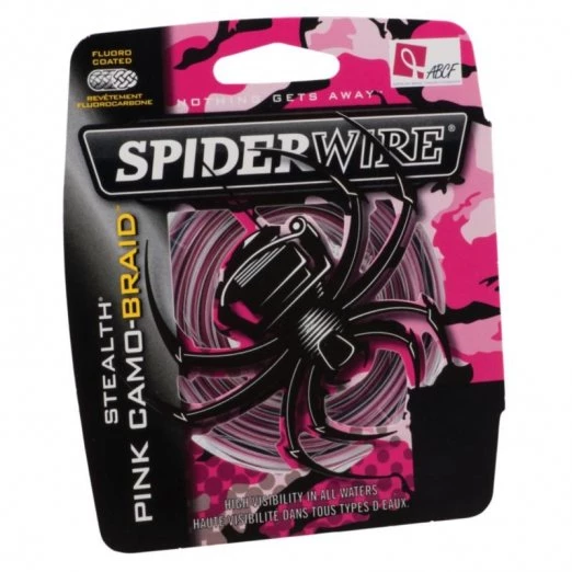 Spiderwire Stealth Pink Camo Braid 5 Spiderwire Stealth Pink Camo Braid - Image 3